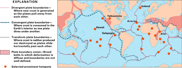USGS World Hotspots Map